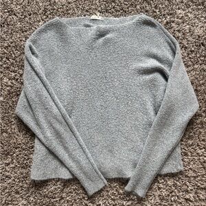 Eesome Light Gray Crew Neck Sweater